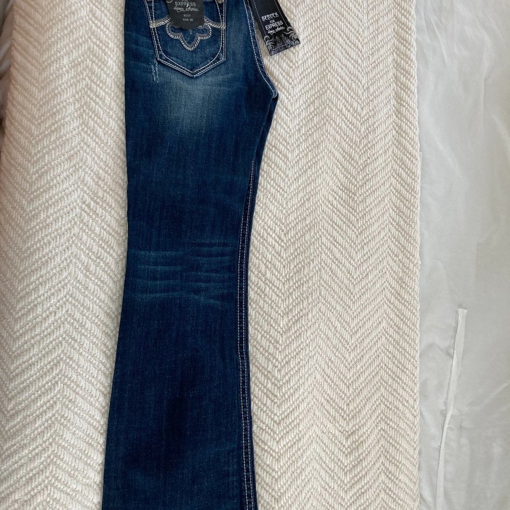 Express Low-Rise Jeans